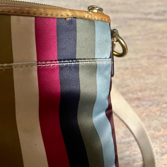 Coach multi-striped crossbody bag - Picture 5 of 16